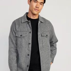 Old Navy | Soft-Brushed Twill Shacket | Small